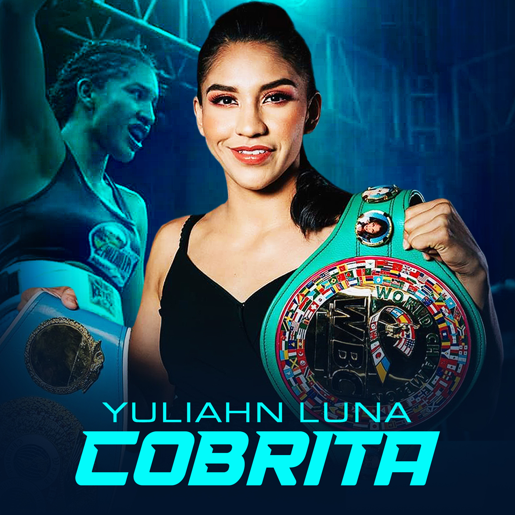 ‘COBRITA’ LUNA, IMPONE RESPETO A NIVEL MUNDIAL 