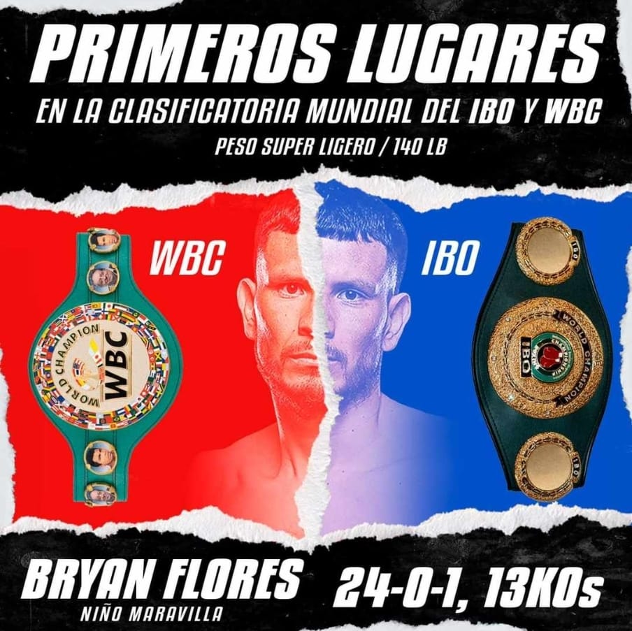 EL INVICTO JUARENSE BRYAN FLORES IRRUMPE EN LAS CLASIFICACIONES MUNDIALISTAS