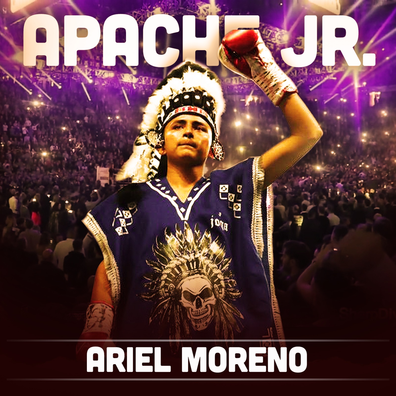 INVICTO ‘APACHE’ MORENO JR., EL BOXEO CORRE POR SUS VENAS 