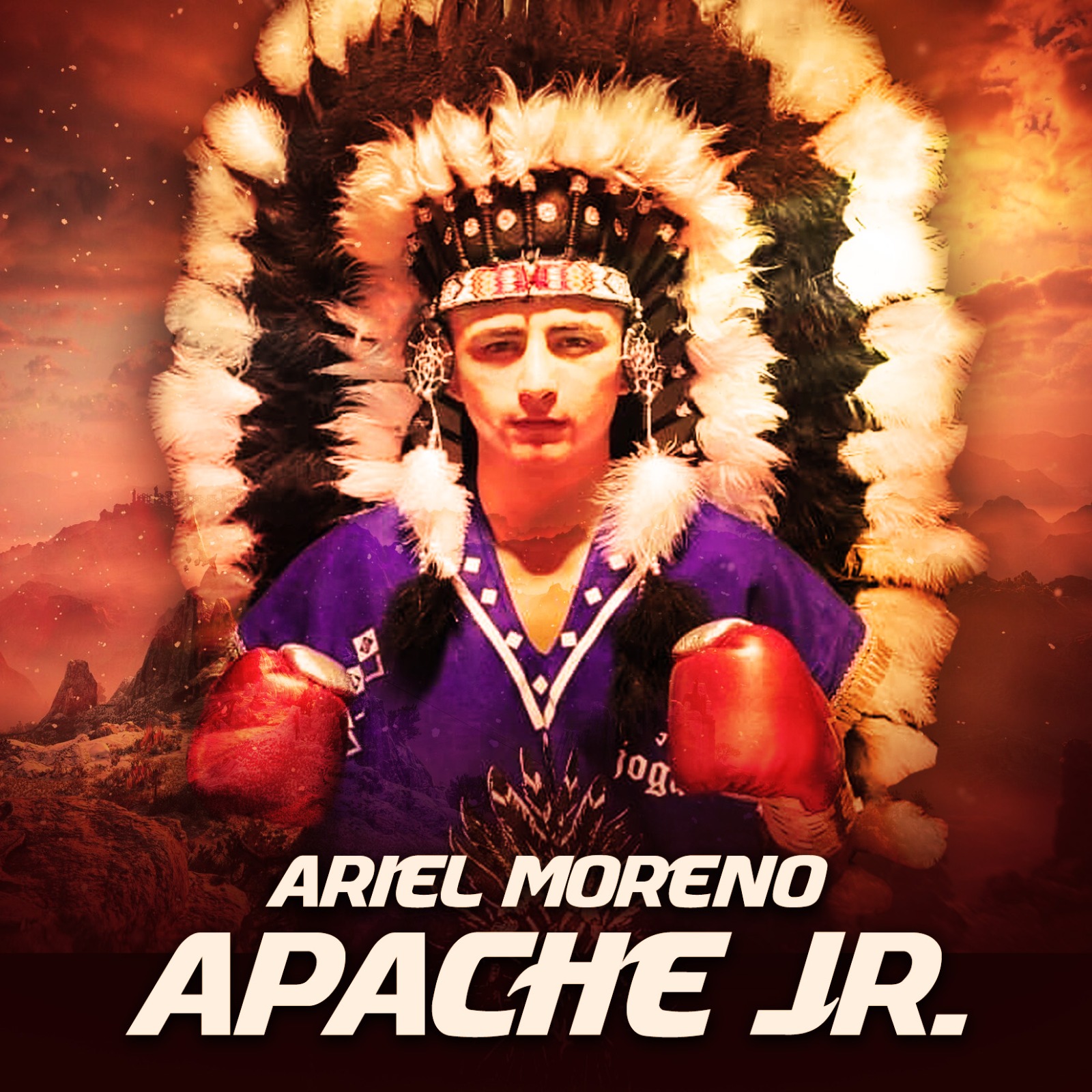 ‘APACHE’ MORENO JR. UNA SÓLIDA PROMESA DEL BOXEO JUARENSE 