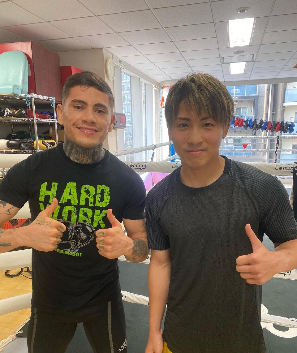 ‘POLLO’ LÓPEZ REALIZA CAMPAMENTO EN JAPÓN JUNTO A INOUE