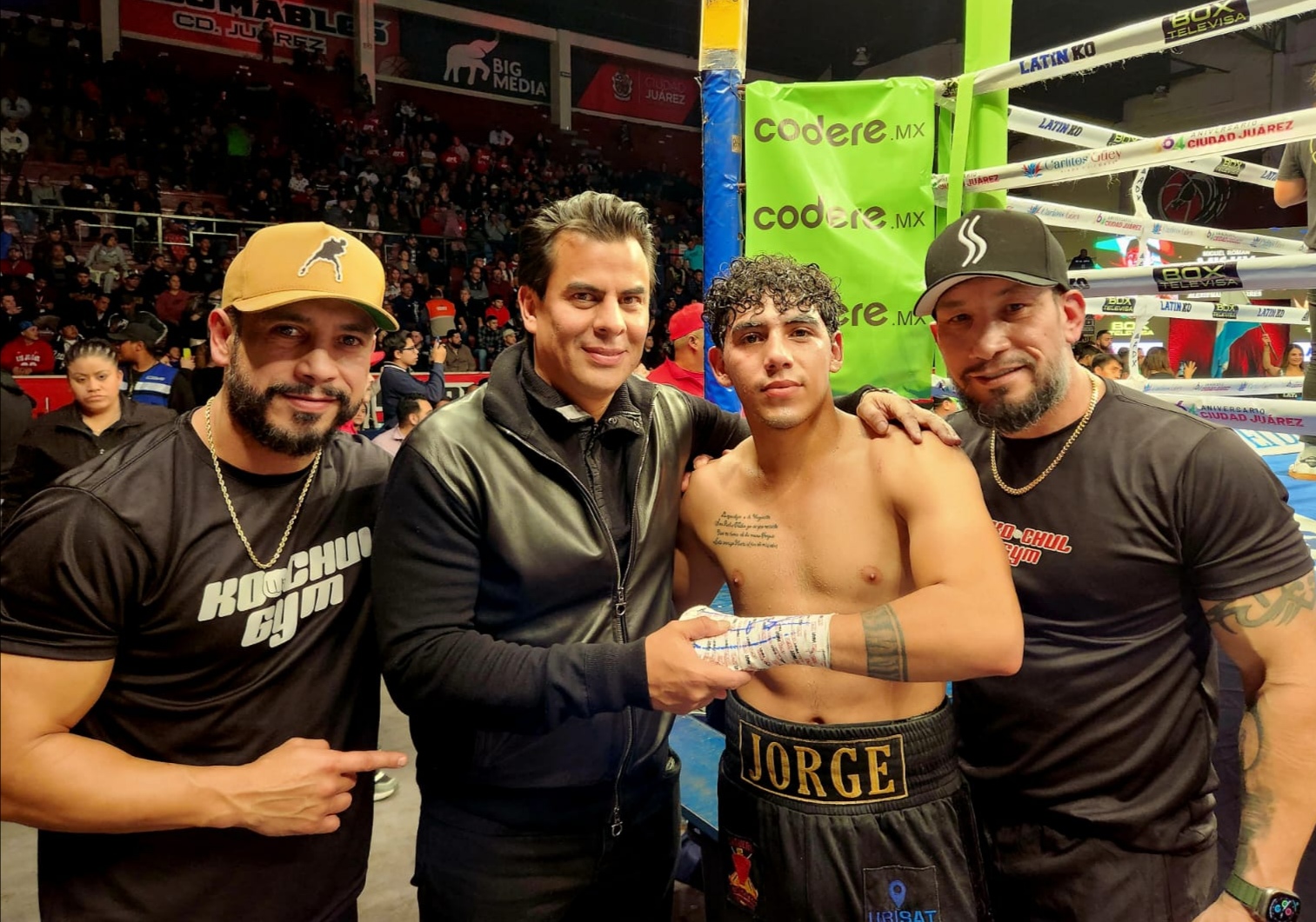 INVICTO JORGE LUGO COTA FIRMA CONTRATO MULTUANUAL CON LATIN KO PROMOTIONS