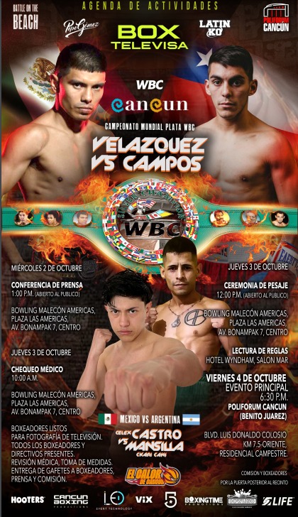 BOX TELEVISA LLEGA AL PARAÍSO CON ‘BATTLE AT THE BEACH’