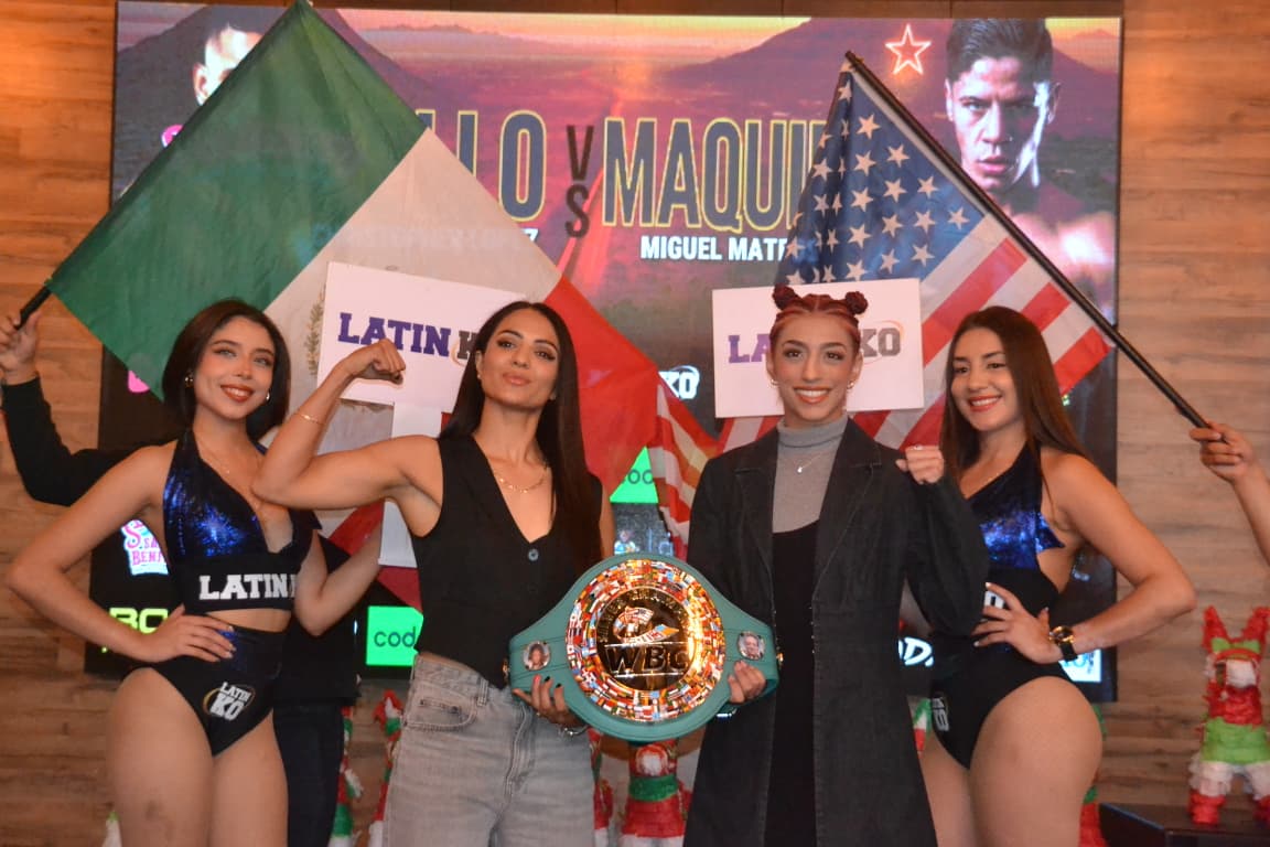 ‘BONITA’ FERNÁNDEZ Y ‘BIKINA’ RODRÍGUEZ ENCIENDEN LA MECHA EN PLEITO POR EL TÍTULO MUNDIAL WBC