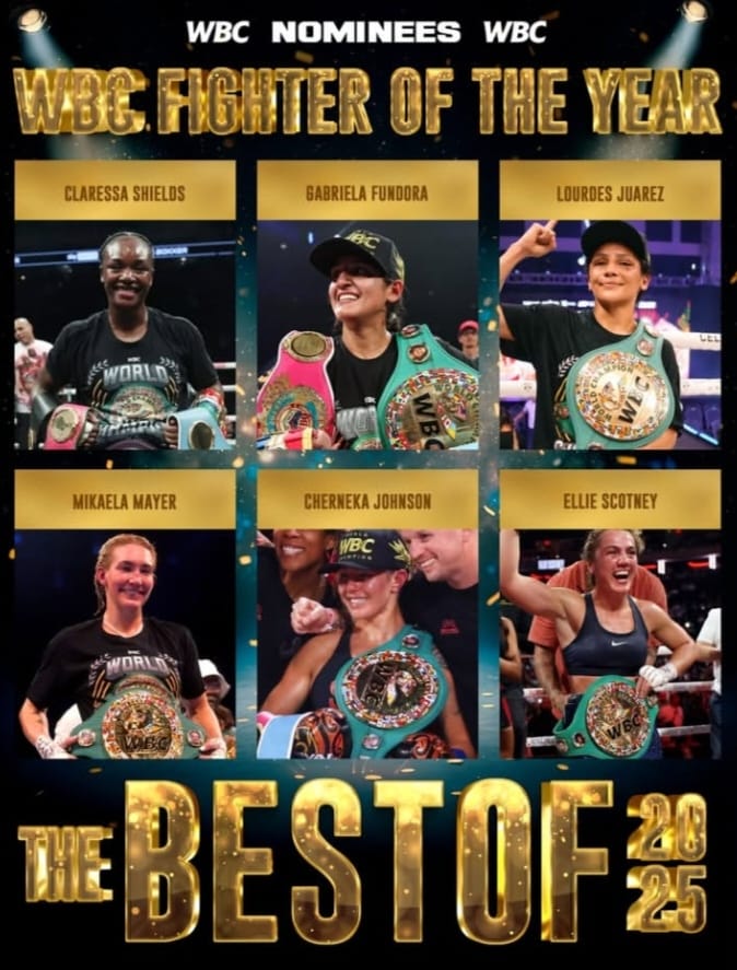 ‘PEQUEÑA LULÚ’ JUÁREZ, FAVORITA EN LA NOMINACIÓN A PELEADORA DEL AÑO 2025 POR EL WBC