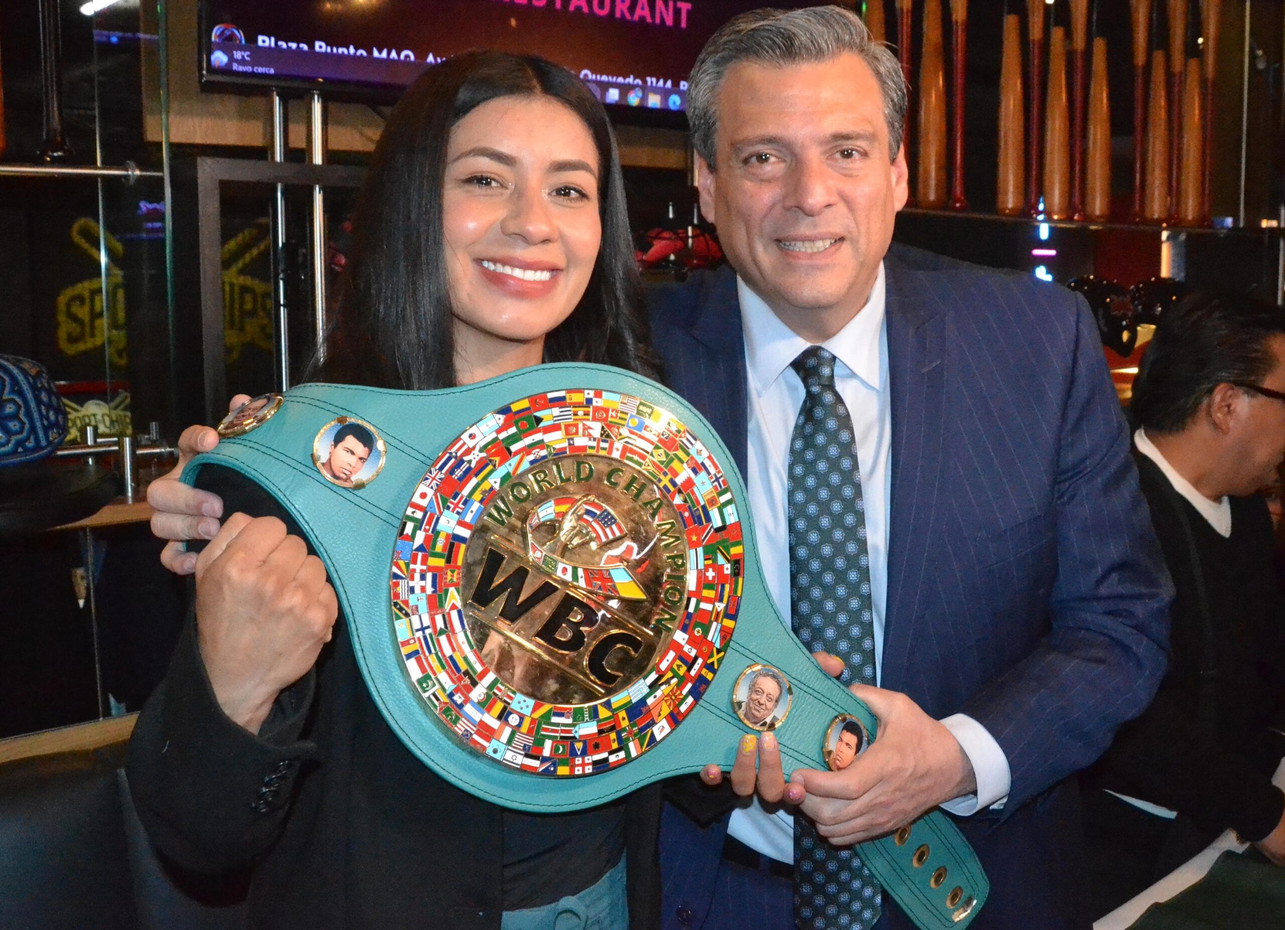 ‘BONITA’ SÁNCHEZ, LISTA PARA LA REVANCHA ORDENADA POR EL WBC POR TELEVISA
