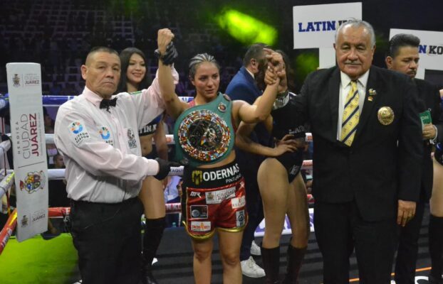 SIN PIEDAD, ‘BONITA’ FERNÁNDEZ DOMINA A TSUNAMI Y RETIENE TÍTULO MUNDIAL WBC 