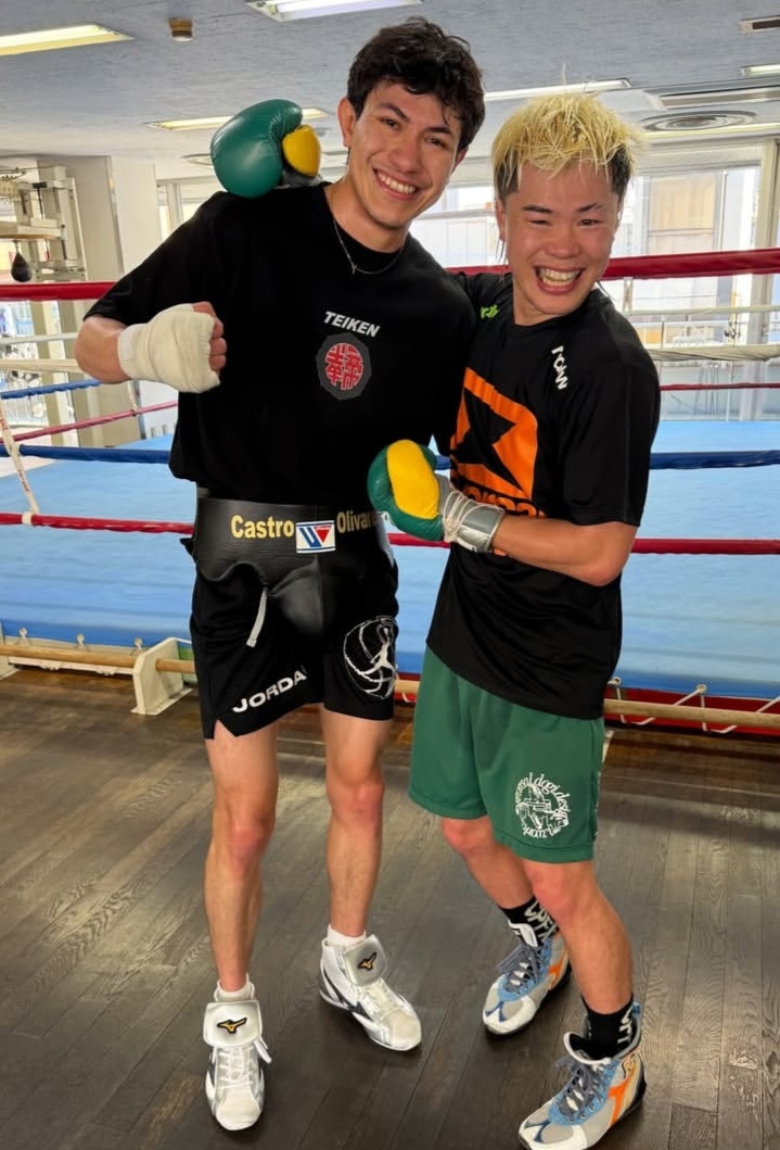 LA DINAMITA DE CELEX CASTRO RETUMBA EN TOKIO, EN CAMPAMENTO DE ALTA EXIGENCIA 