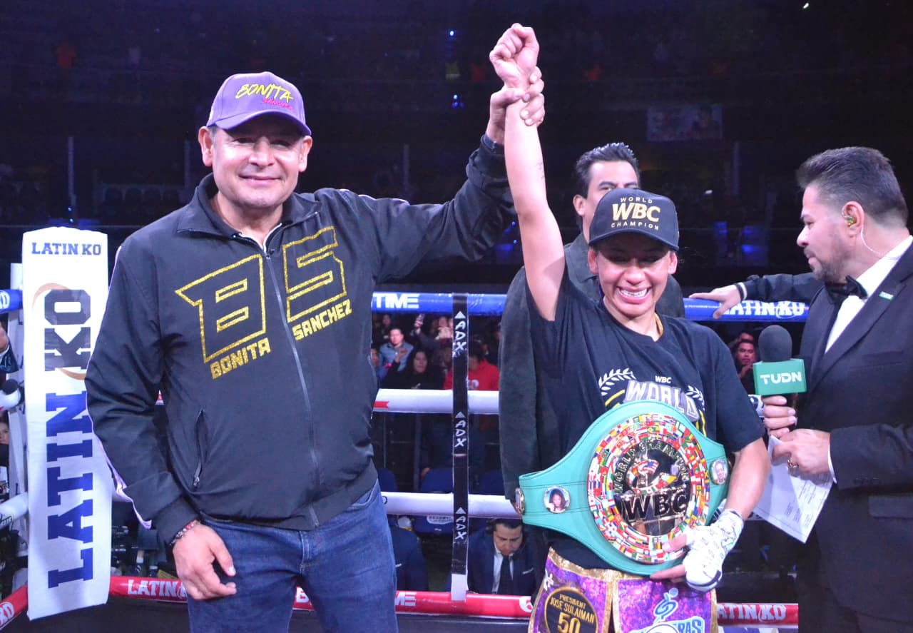 HISTÓRICO, ‘BONITA’ SÁNCHEZ ES LA NUEVA CAMPEONA MUNDIAL WBC 