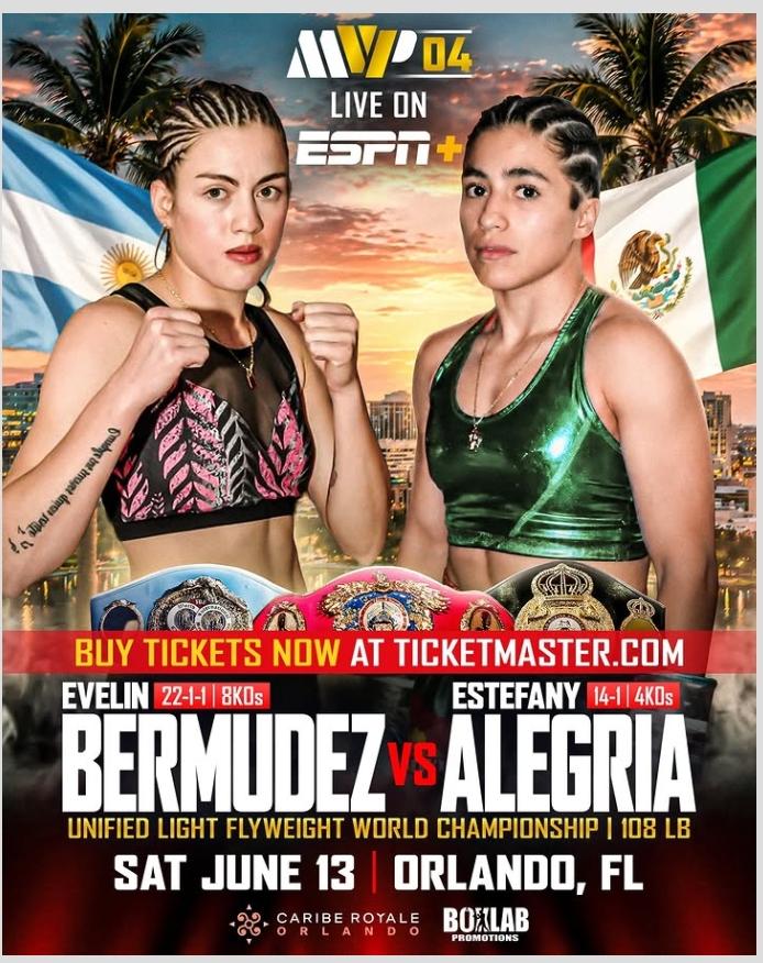 LATIN KO CON TODO, ‘FANNY’ ALEGRÍA DISPUTARÁ TRIPLE CORONA MUNDIAL EN ORLANDO, FLORIDA 
