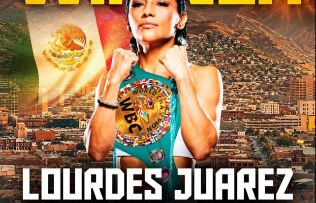 ‘PEQUEÑA LULÚ’ JUÁREZ DERROTA CON AUTORIDAD A YOKASTA EN EL PASO, TX. Y SACUDE EL TRONO LIBRA POR LIBRA 